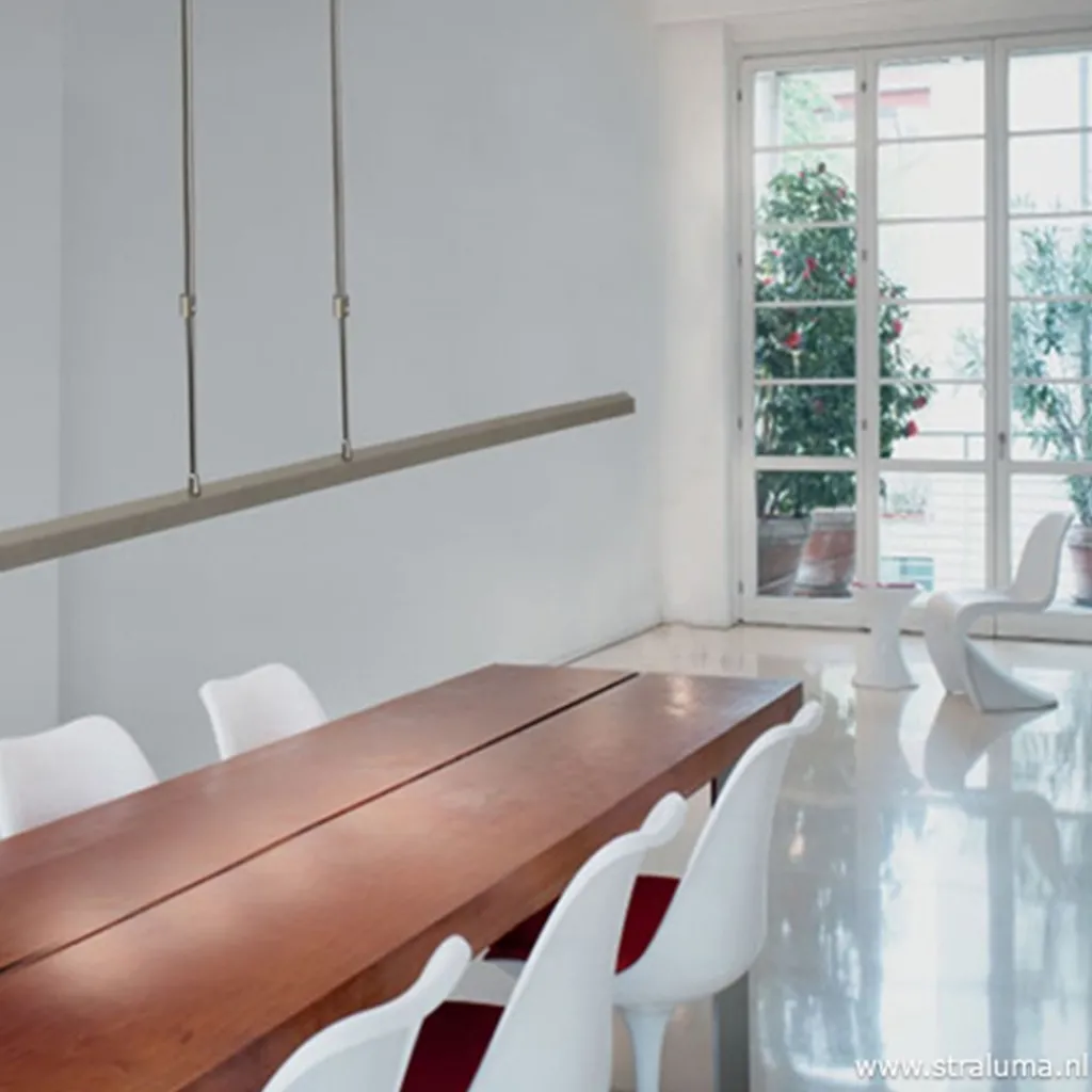 Straluma Hanglamp balk alu 130cm led direct> Hanglampen|Eettafellampen