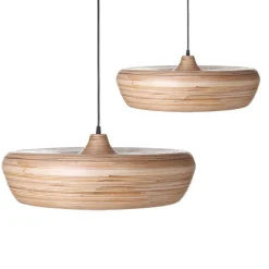 Straluma Hanglamp Bamboo Ufo 60cm></noscript> Keukenverlichting|Eetkamerverlichting