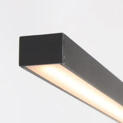 Straluma Hanglamp Bande zwart 122cm 2xdim cct></noscript> Hanglampen|Eettafellampen