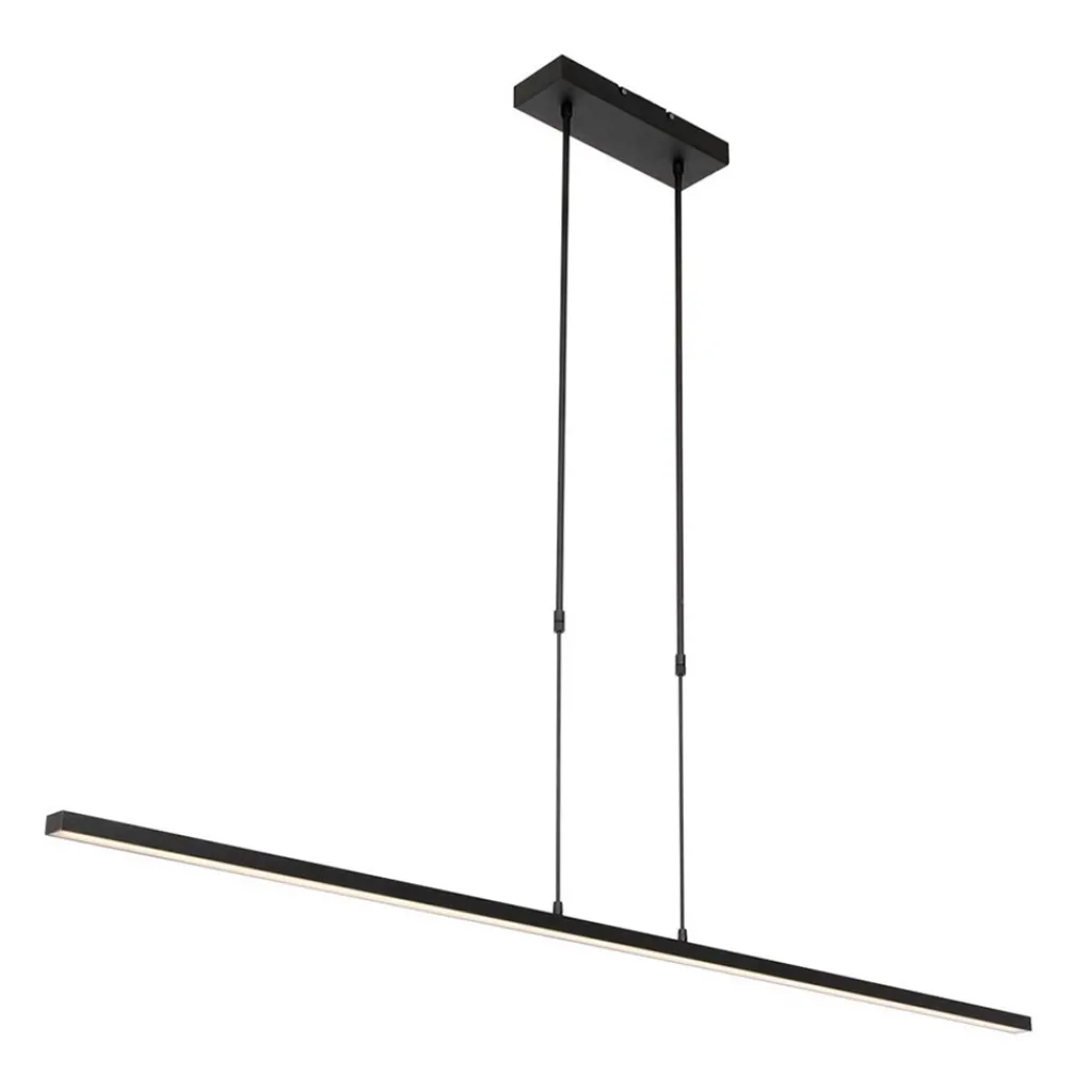 Straluma Hanglamp Bande zwart 155cm 2xdim cct> Hanglampen|Eettafellampen
