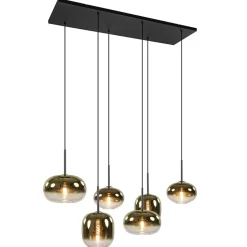 Straluma Hanglamp Bellini 6L zwart/gradient gold><noscript><img width=
