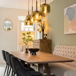 Straluma Hanglamp Bellini 6L zwart/gradient gold><noscript><img width=