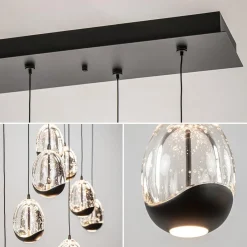 Straluma Hanglamp Black Egg 8L zwart/helder><noscript><img width=