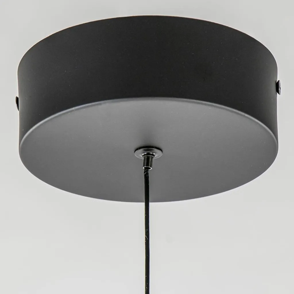 Straluma Hanglamp Black Egg 1L zwart/helder glas> Hanglampen|LED Hanglampen