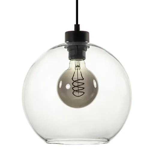 Straluma Hanglamp bol helder glas 25cm> Nachtkastlampen|Pendel Lampen