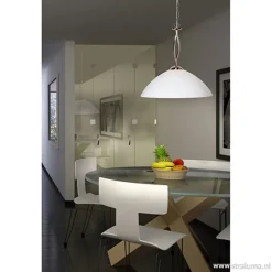 Straluma Hanglamp Capri staal/glas woonkamer><noscript><img width=