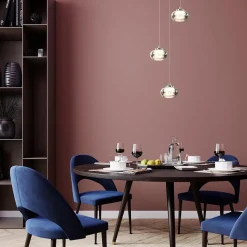 Straluma Hanglamp chroom/smoke glas 3-lichts><noscript><img width=