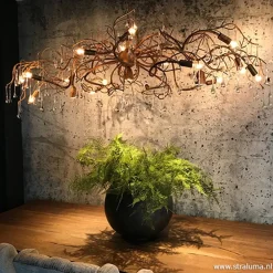 Straluma Hanglamp Como brons><noscript><img width=