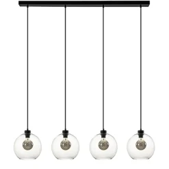 Straluma Hanglamp glazen bol 4-l modern clear><noscript><img width=