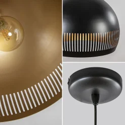 Straluma Hanglamp Globo 50cm zwart/goud><noscript><img width=