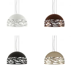 Straluma Hanglamp Kelly Dome zwart 60cm><noscript><img width=