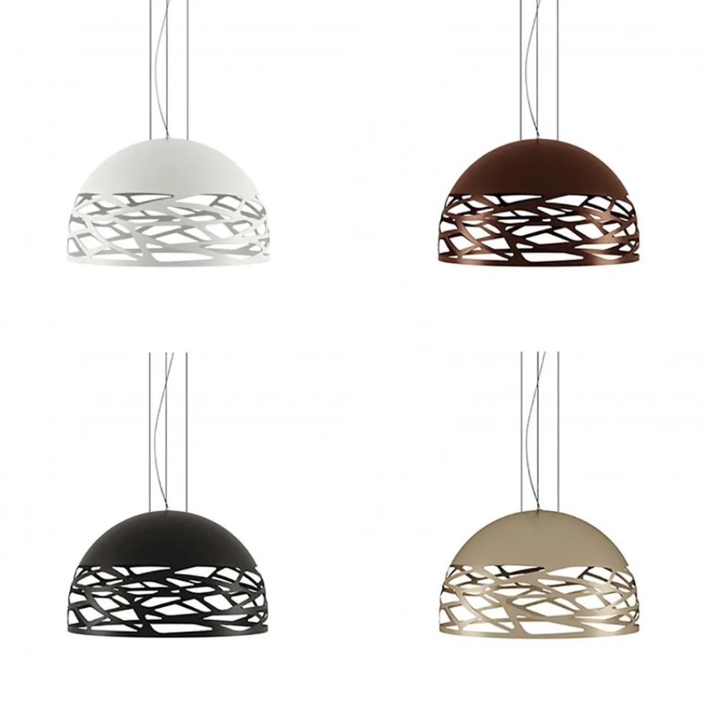 Straluma Hanglamp Kelly Dome zwart 60cm> Eettafellampen|Woonkamerlampen