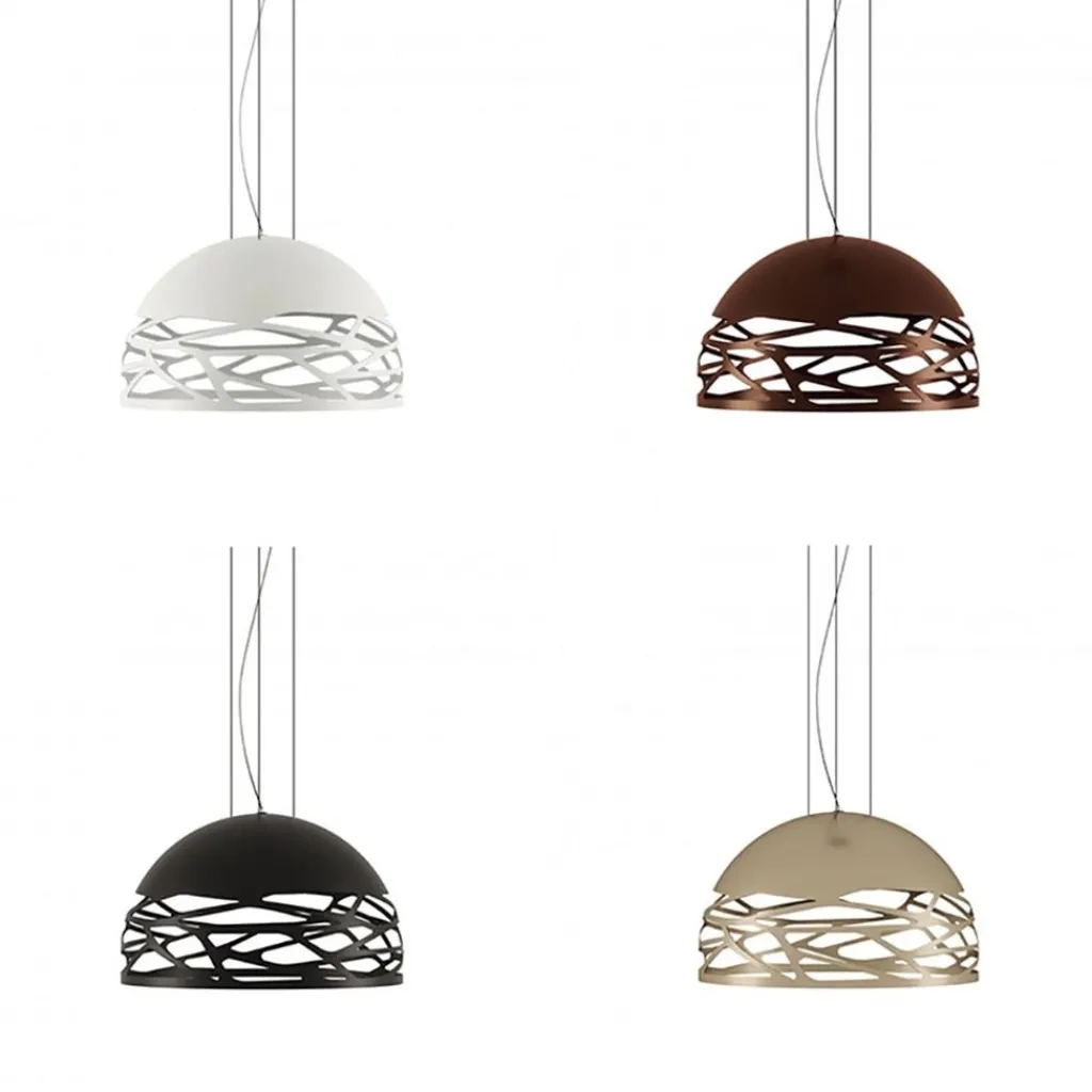 Straluma Hanglamp Kelly koepel 50cm wit> Eettafellampen|Woonkamerlampen