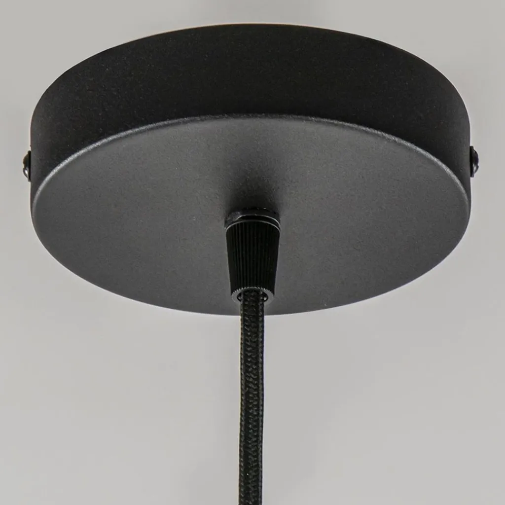 Straluma Hanglamp Maze bamboe/zwart 60cm> Eettafellampen|Woonkamerlampen