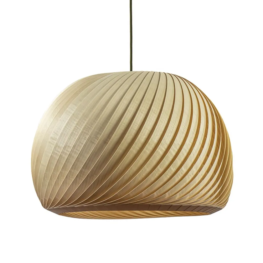 Straluma Hanglamp Nature 50cm hout naturel> Eettafellampen|Eetkamerverlichting