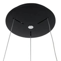 Straluma Hanglamp Ringlede zwart 48cm></noscript> Hanglampen|Keukenverlichting