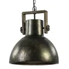 Straluma Hanglamp Shelly industrieel bruin/hout> Eettafellampen|Light and Living