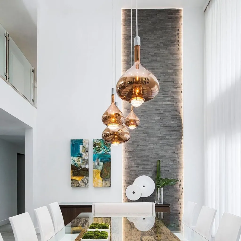 Straluma Hanglamp Sky-Fall groot brons> Hanglampen|Pendel Lampen