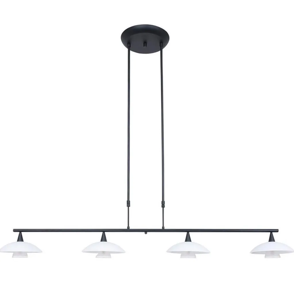 Straluma Hanglamp Sovereign 4l zwart met dimmer> Hanglampen|Eettafellampen