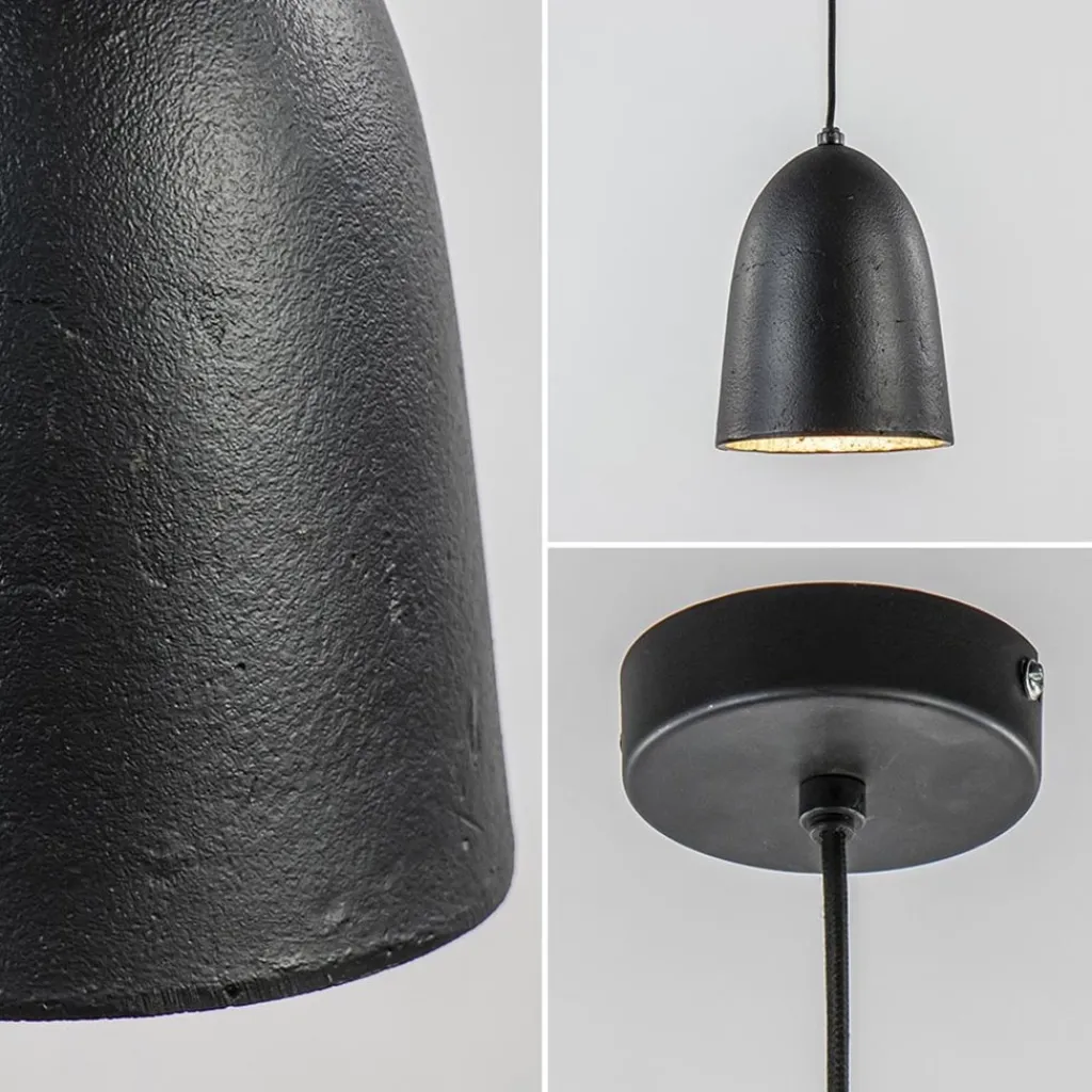 Straluma Hanglamp Sumera robuust metaal zwart/goud> Nachtkastlampen|Halverlichting