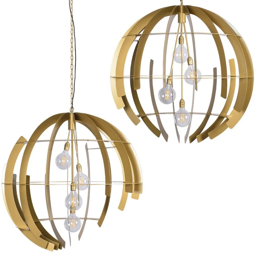 Straluma Hanglamp Terra 100cm goud> Eettafellampen|Videverlichting