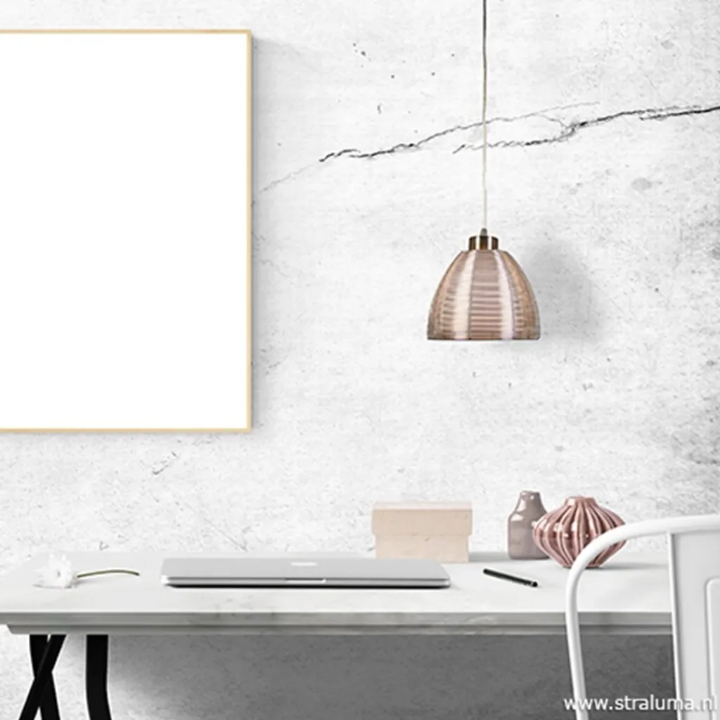 Straluma Hanglamp Whires alu/wit> Draadlampen|Woonkamerlampen