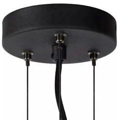 Straluma Hanglamp zwart + smoke glas 40cm><noscript><img width=