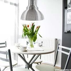 Straluma Industriele hanglamp draad chr-zilver><noscript><img width=