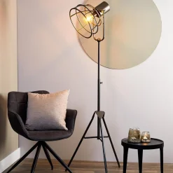 Straluma Industriële driepoot vloerlamp Givan><noscript><img width=