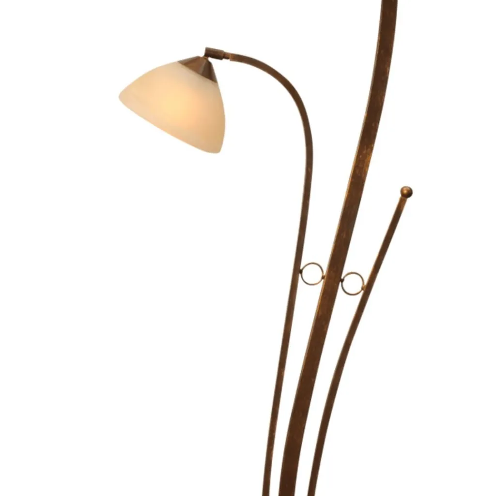 Straluma Klassieke vloerlamp Bolzano brons> Leeslampen|Uplighters