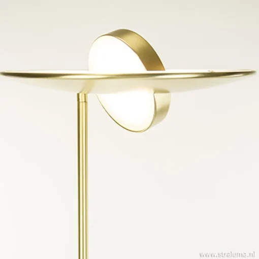 Straluma Klassieke vloerlamp Zenith LED messing> Vloerlampen|Leeslampen
