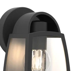 Straluma Kleine buitenlamp lantaarn wand mat zwart></noscript> Wandlampen|Buitenlampen