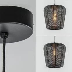 Straluma Kleine draad hanglamp Adeta mat zwart><noscript><img width=