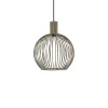 Straluma kleine draad hanglamp mat zand met zwart> Hanglampen|Eettafellampen