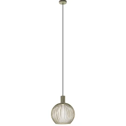Straluma kleine draad hanglamp mat zand met zwart> Hanglampen|Eettafellampen