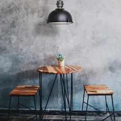 Straluma Kleine hanglamp Bikkel zwart industrieel><noscript><img width=