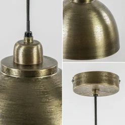 Straluma Kleine hanglamp Kylie oud brons 30 cm><noscript><img width=