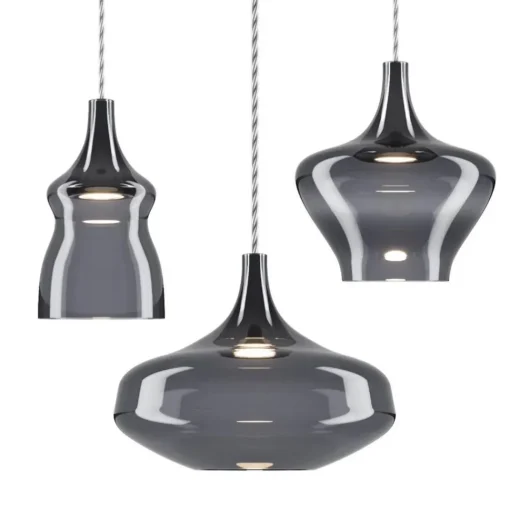 Straluma Kleine hanglamp Nostalgia smoke glas inclusief LED> Hanglampen|Pendel Lampen