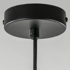 Straluma Kleine hanglamp rond mat zwart><noscript><img width=