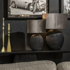 Straluma Kleine lampvoet Skeld mat zwart><noscript><img width=