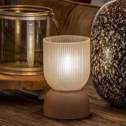 Straluma Kleine Phoebe tafellamp peach op batterijen Light and Living><noscript><img width=