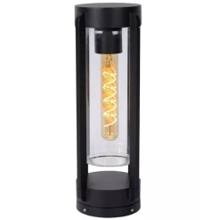 Straluma Kleine staande buitenlamp mat zwart IP44></noscript> Buitenlampen