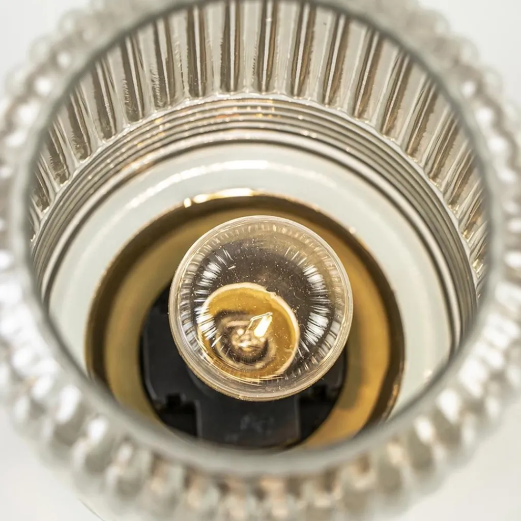 Straluma Kleine tafellamp warm lichtgrijs op batterijen Lipa van L&L> Tafellampen|Light and Living