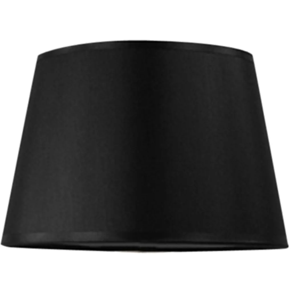 Straluma Lampenkap zwart Bridge 20 cm> Moderne Verlichting|Woonkamerlampen