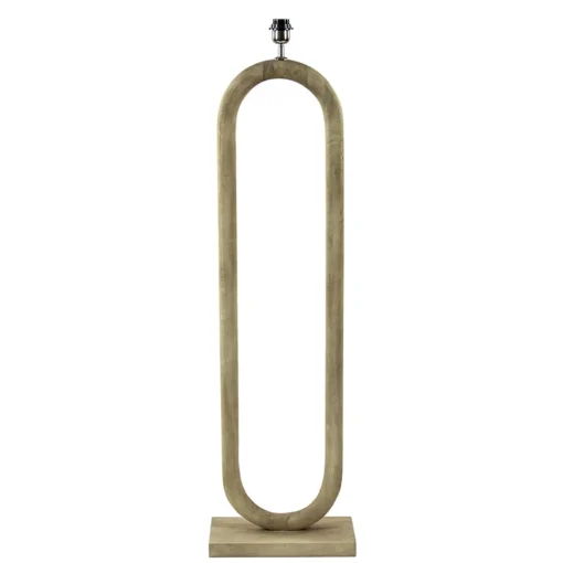Straluma Lampvoet / vloerlamp Paceco hout naturel> Vloerlampen|Lampenvoeten