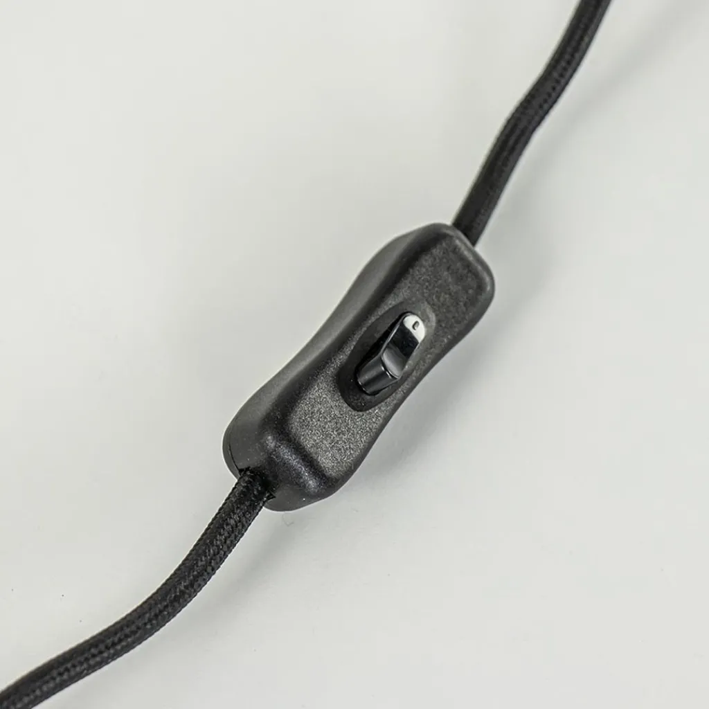 Straluma Lampvoet Rodrigo antiek brons / mat zwart excl. kap> Tafellampen|Lampenvoeten