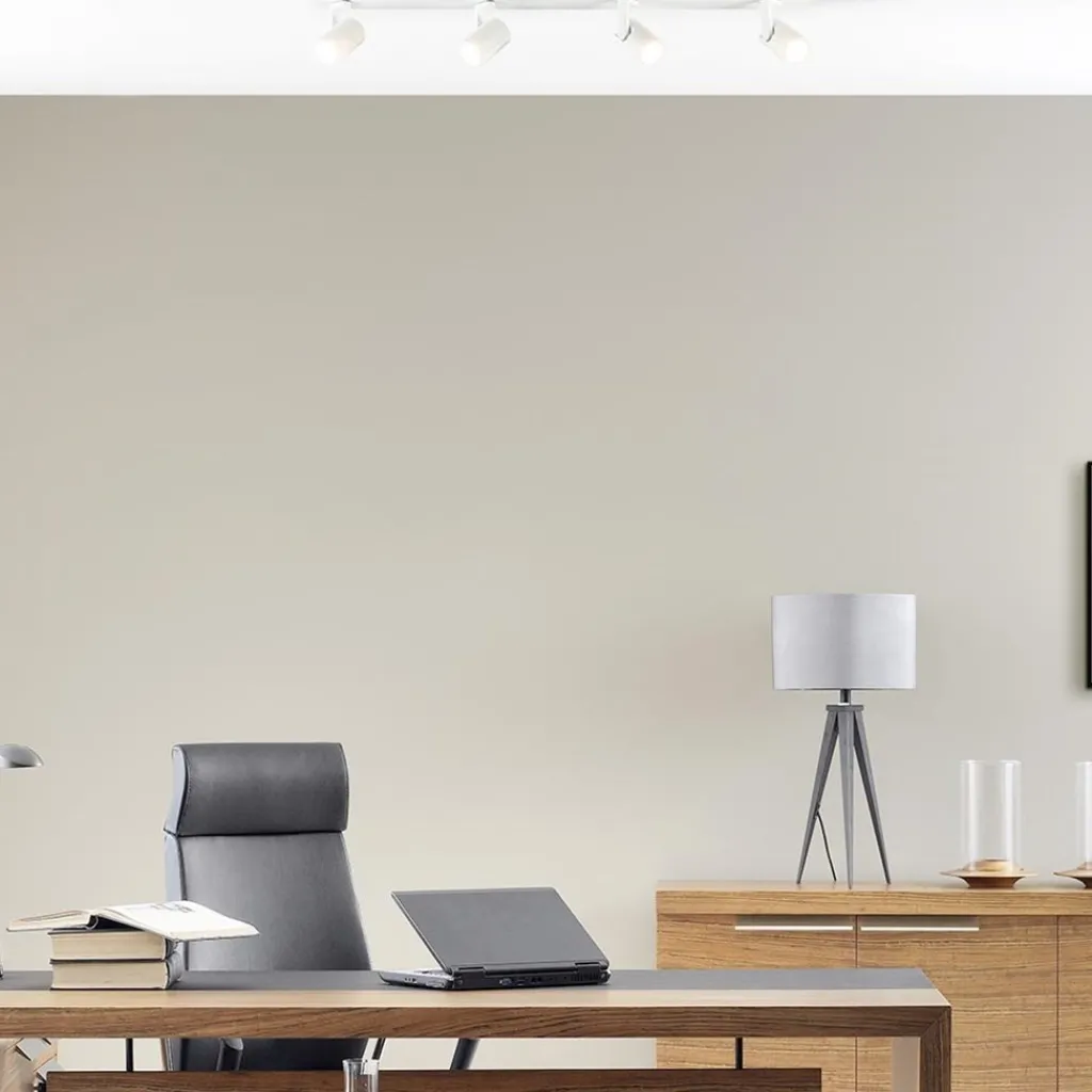 Straluma Langwerpige 4-lichts opbouwspot mat wit GU10> Opbouwspots|Halverlichting