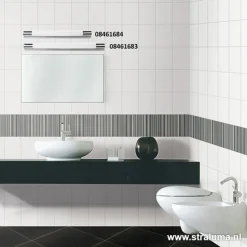 Straluma LED badkamer-wandlamp met stopcontact><noscript><img width=