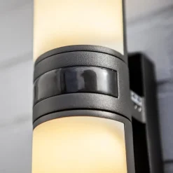 Straluma LED buitenlamp cilinder draaibaar inclusief bewegingssensor><noscript><img width=