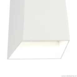 Straluma LED buitenlamp up+down wit aluminium IP54> Wandlampen|Buitenlampen